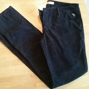 Dark Blue Cordaroys from Abercrombie&Fitch