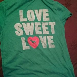 SOLD Victoria's secret pink shirt