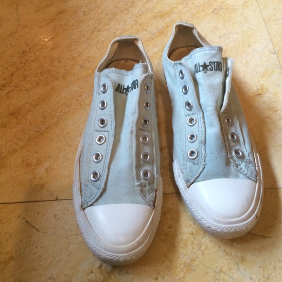 powder blue converse