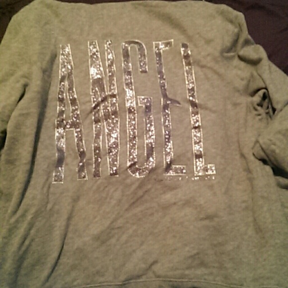 SOLD Victoria's secret angel zip hoodie