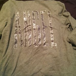 SOLD Victoria's secret angel zip hoodie