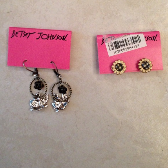 Betsey Johnson earrings