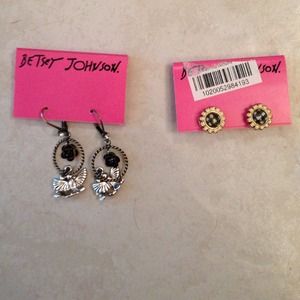 Betsey Johnson earrings