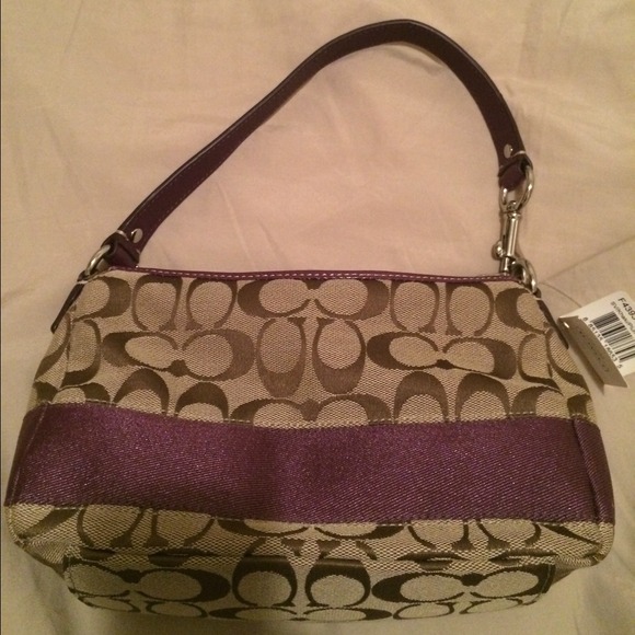 Coach Signature Top Handle Bag NWT