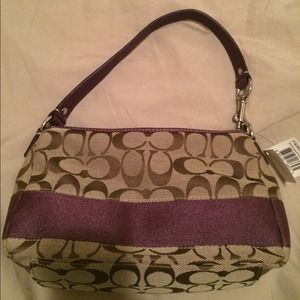 Coach Signature Top Handle Bag NWT