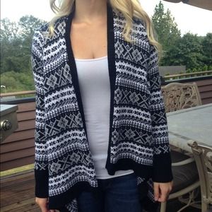 Tribal pattern sweater!