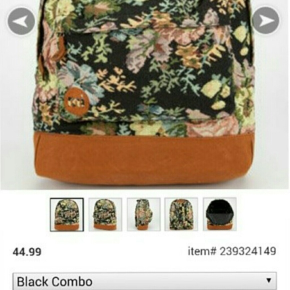 Floral Backpack - Picture 2 of 2