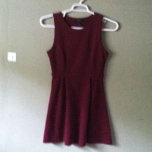 Forever 21 wine dress