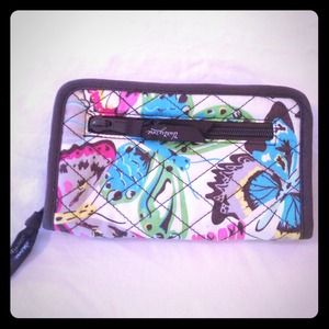 Thirty-One Flutter Butterfly soft wallet