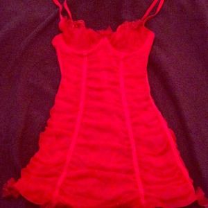 Super sexy red lingerie