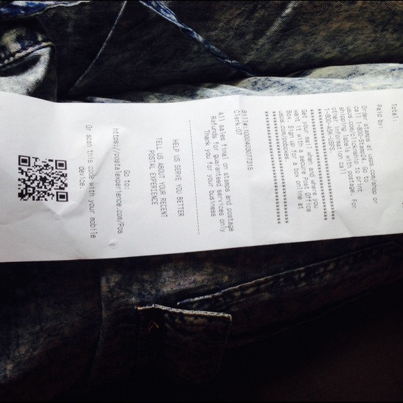 Receipt Label - Picture 2 of 2