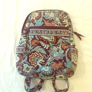 Vera Bradley mini Backpack in Java Blue