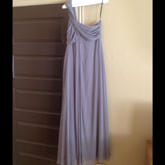 Dessy Collection Dresses & Skirts - Dessy Collection Grey Bridesmaid Dress-size 12