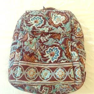 Vera Bradley Large Backpack in Java Blue