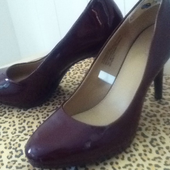 Maroon heels