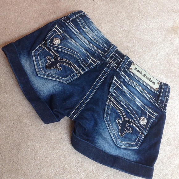NWOT Rock Revival Johanna Shorts size 26
