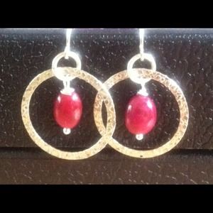 Ruby Earrings