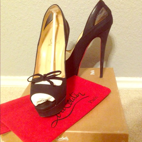 SOLD! Authentic Christian Louboutin sky high heels