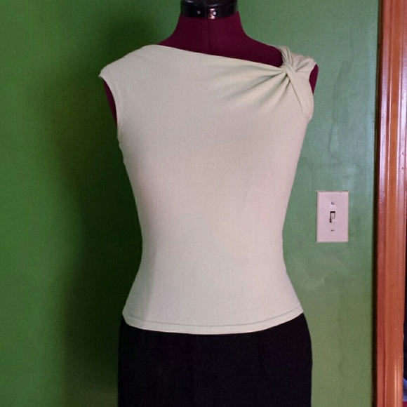 Light green ann taylor loft top