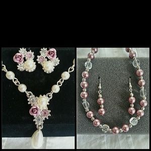 Necklace gift sets, never worn & original package