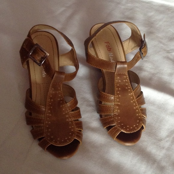 Brown sandals