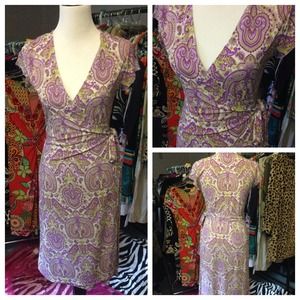 Banana republic wrap dress