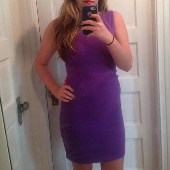Adorable purple dress!