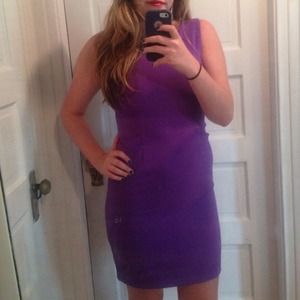 Adorable purple dress!