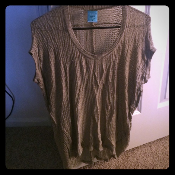 H.i.p medium knit green shirt