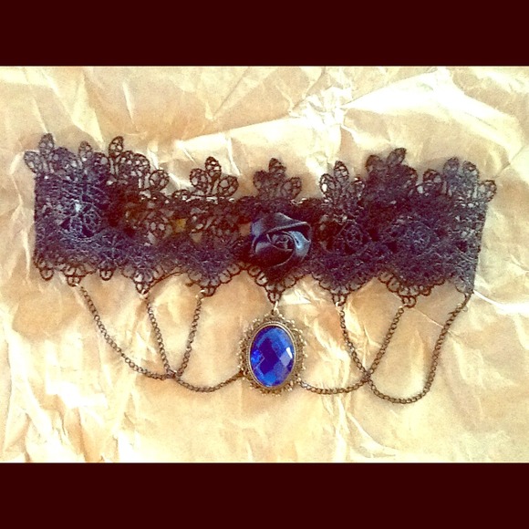 🌹Goth Lace Choker🌹
