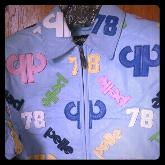 Pelle Pelle Leather Racecar Inspired Jacket