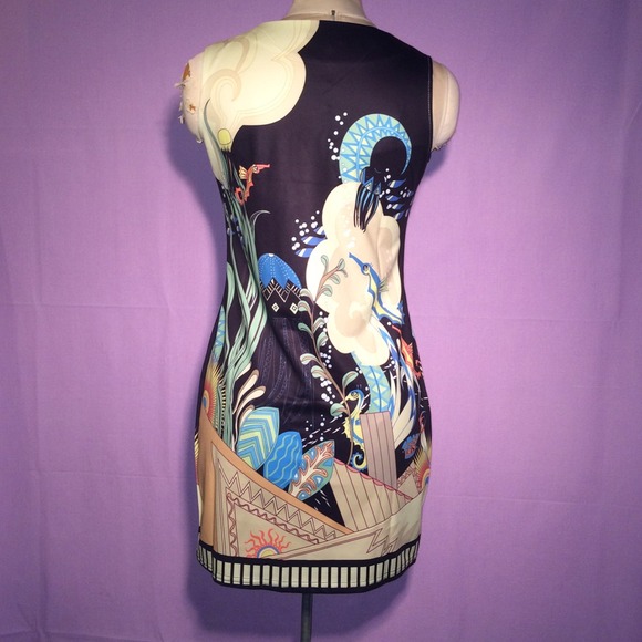 Seascape Bodycon Dress - Picture 4 of 4