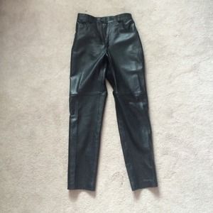 Genuine Leather Pants