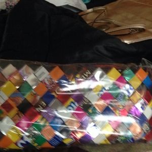 Nahui Olin candy wrapper clutch
