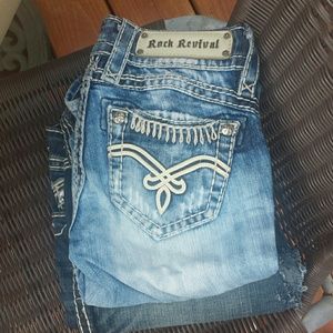 Rock Revival Becky Bootcut size 24