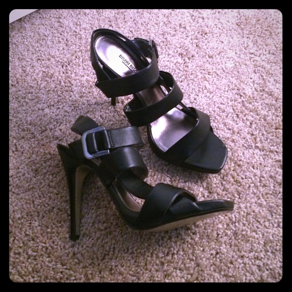 Black high heels