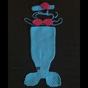 crochet mermaid suite
