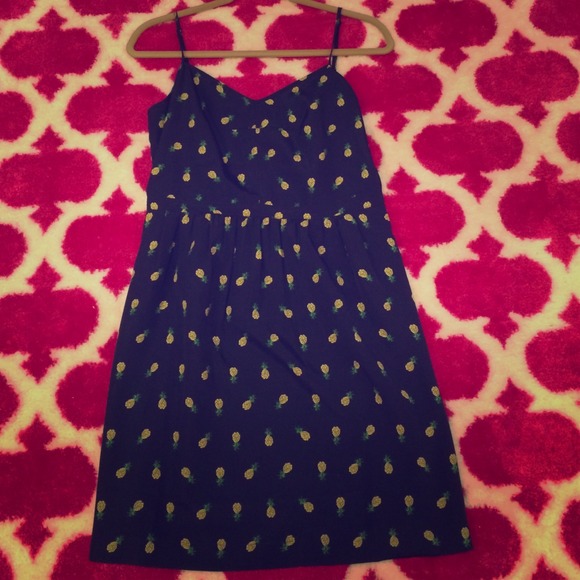 Jcrew pineapple dress🍍