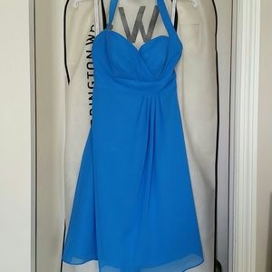 Marine Blue bridesmaid dress