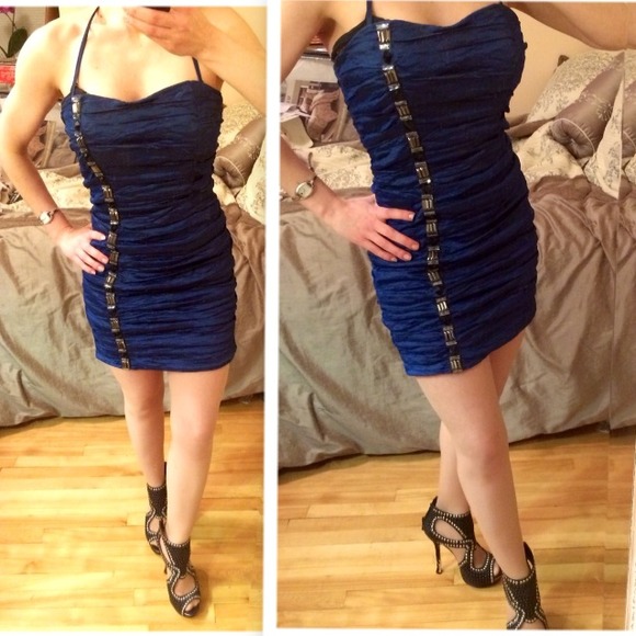Bebe- Strapless Dress 23"in Length