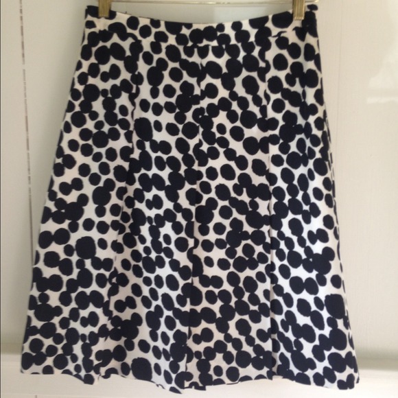 Full skirt with dot print n