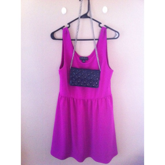 Orchid Pantone color of the year knit skater dress - Picture 2 of 4