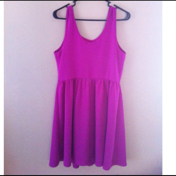 Orchid Pantone color of the year knit skater dress - Picture 3 of 4