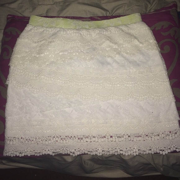 Off white miss me skirt
