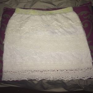 Off white miss me skirt