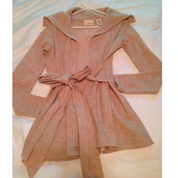 Anthropologie Long cardi coat