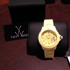 Yellow Authentic Monochrome Toy Watch