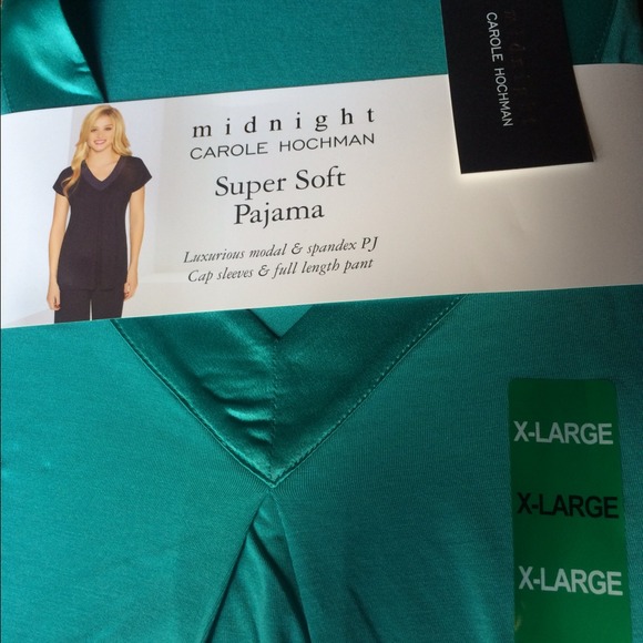 Carole Hochman super soft pajamas Midnight XL NWT