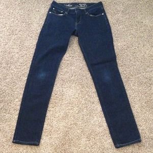 Levi's dark was jeans 'Demi curve skinny'