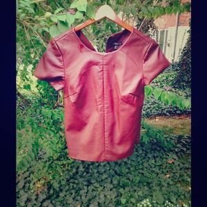 Express Leather Top